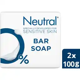 Albert Heijn Neutral Sensitive skin bar soap aanbieding