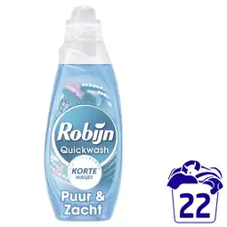 Albert Heijn Robijn Quickwash puur & zacht aanbieding