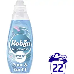 Albert Heijn Robijn Quickwash puur & zacht aanbieding
