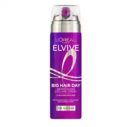 Albert Heijn L'Oréal Paris Elvive Big hair day refreshing volume spray aanbieding