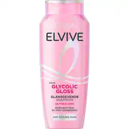 Albert Heijn L'Oréal Paris Elvive Glycolic gloss shampoo aanbieding