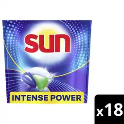 Albert Heijn Sun 4in1 intense power vaatwascapsules aanbieding