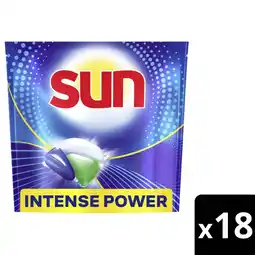 Albert Heijn Sun 4in1 intense power vaatwascapsules aanbieding