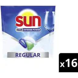 Albert Heijn Sun 4in1 intense power vaatwascapsules aanbieding