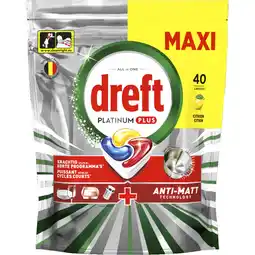 Albert Heijn Dreft Platinum plus vaatwastabletten citroen aanbieding