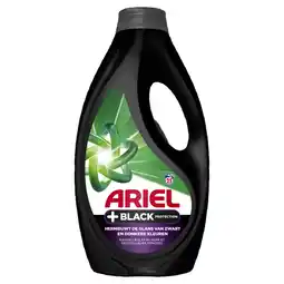 Albert Heijn Ariel Vloeibaar+ black wasmiddel aanbieding