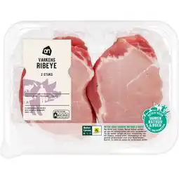 Albert Heijn AH Varkensribeye naturel aanbieding