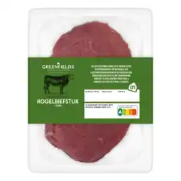 Albert Heijn AH Greenfields Kogelbiefstuk aanbieding