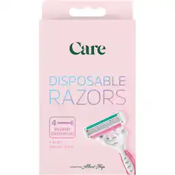 Albert Heijn Care Disposable razors aanbieding