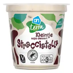 Albert Heijn AH Terra Kleintje soja dessert stracciatella aanbieding