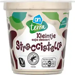 Albert Heijn AH Terra Kleintje soja dessert stracciatella aanbieding