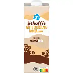 Albert Heijn AH IJskoffie witte chocolade mokka smaak aanbieding