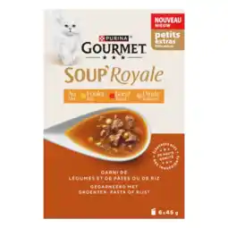 Albert Heijn Gourmet Soup royale kip of rund of kalkoen aanbieding