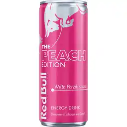 Albert Heijn Red Bull White peach aanbieding