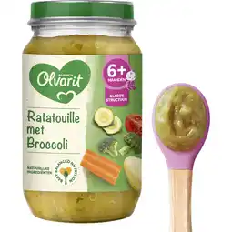 Albert Heijn Olvarit Ratatouille met broccoli 6m+ aanbieding