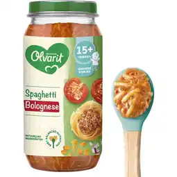 Albert Heijn Olvarit Spaghetti bolognese 15m+ aanbieding