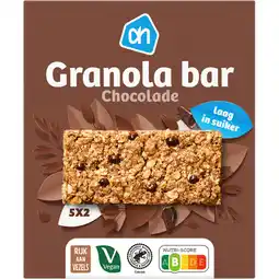 Albert Heijn AH Granola bar chocolade aanbieding