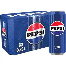 Albert Heijn Pepsi Regular 8-pack aanbieding