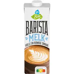 Albert Heijn AH Biologisch Barista melk aanbieding