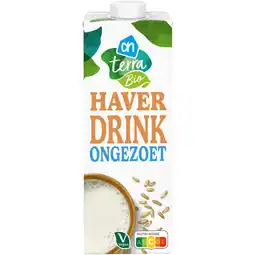 Albert Heijn AH Terra Biologisch haverdrink ongezoet aanbieding
