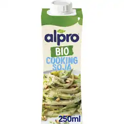 Albert Heijn Alpro Bio cooking soya aanbieding