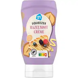 Albert Heijn AH Squeezer hazelnoot creme aanbieding