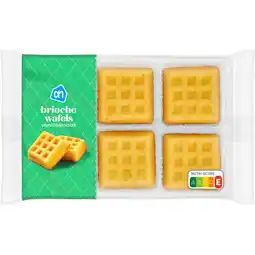 Albert Heijn AH Brioche wafels vanillesmaak aanbieding