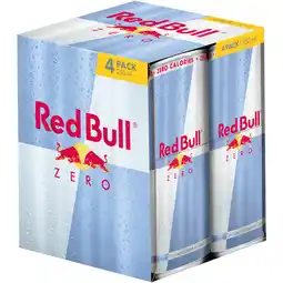 Albert Heijn Red Bull Zero 4-pack aanbieding