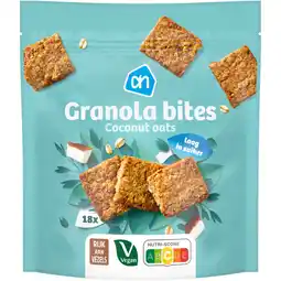 Albert Heijn AH Granola bites coconut oats aanbieding