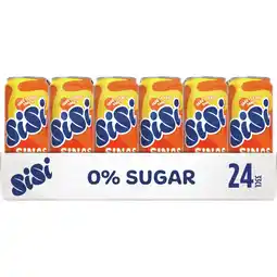 Albert Heijn Sisi Sinas 0% sugar 24-pack aanbieding