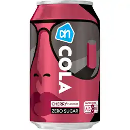 Albert Heijn AH Cola zero sugar cherry aanbieding