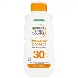 Albert Heijn Ambre Solaire Hydra 24h protect zonnemelk spf30 aanbieding