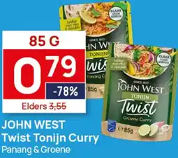 Butlon John west Twist Tonijn Curry aanbieding