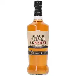 Dirck 3 Black Velvet 10 Years Reserve Whisky 100 cl aanbieding