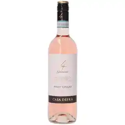 Dirck 3 Casa Defra Pinot Grigio Rose 75 cl aanbieding