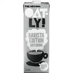 Jumbo Oatly! The Original Barista Edition Oat Drink Large Format 1,5 L aanbieding