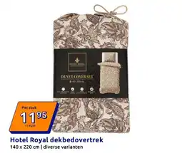 Action Hotel Royal dekbedovertrek aanbieding
