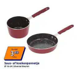 Action Saus- of koekenpannetje aanbieding
