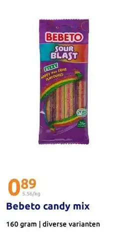 Action Bebeto candy mix aanbieding