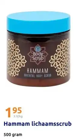 Action Hammam lichaamsscrub aanbieding