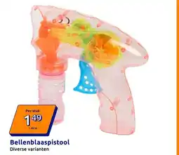Action Bellenblaaspistool aanbieding