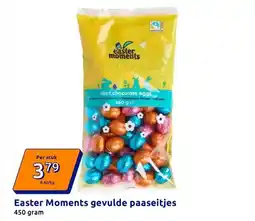 Action Easter Moments gevulde paaseitjes aanbieding