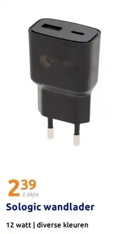 Action Sologic wandlader aanbieding