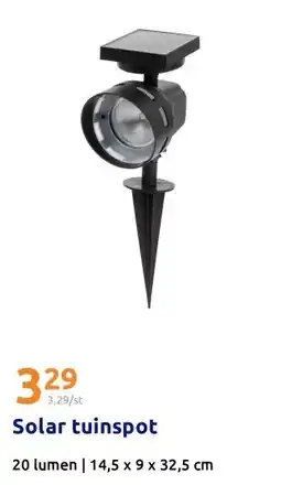 Action Solar tuinspot aanbieding