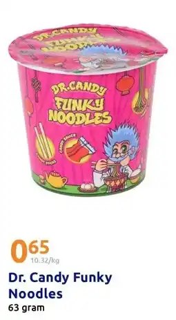 Action Dr. Candy Funky Noodles aanbieding