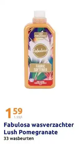 Action Fabulosa wasverzachter Lush Pomegranate aanbieding
