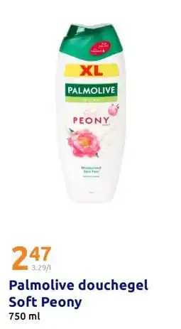 Action Palmolive douchegel Soft Peony aanbieding