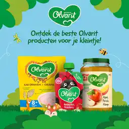 Kruidvat Olvarit 6+M Appel Sinaasappel Wortel Knijpfruit aanbieding