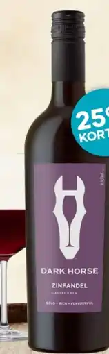 Mitra Dark Horse Zinfandel aanbieding
