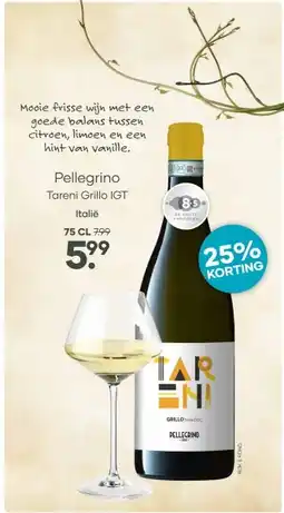 Mitra Pellegrino Tareni Grillo aanbieding